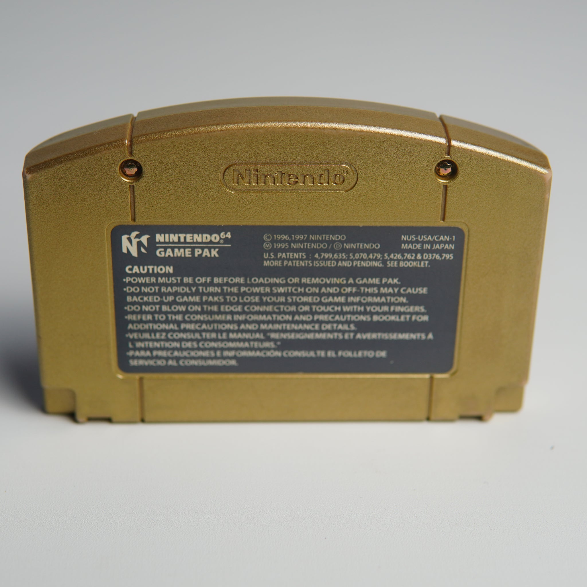 Legend Of Zelda: Ocarina Of Time Nintendo 64 Game Cassette