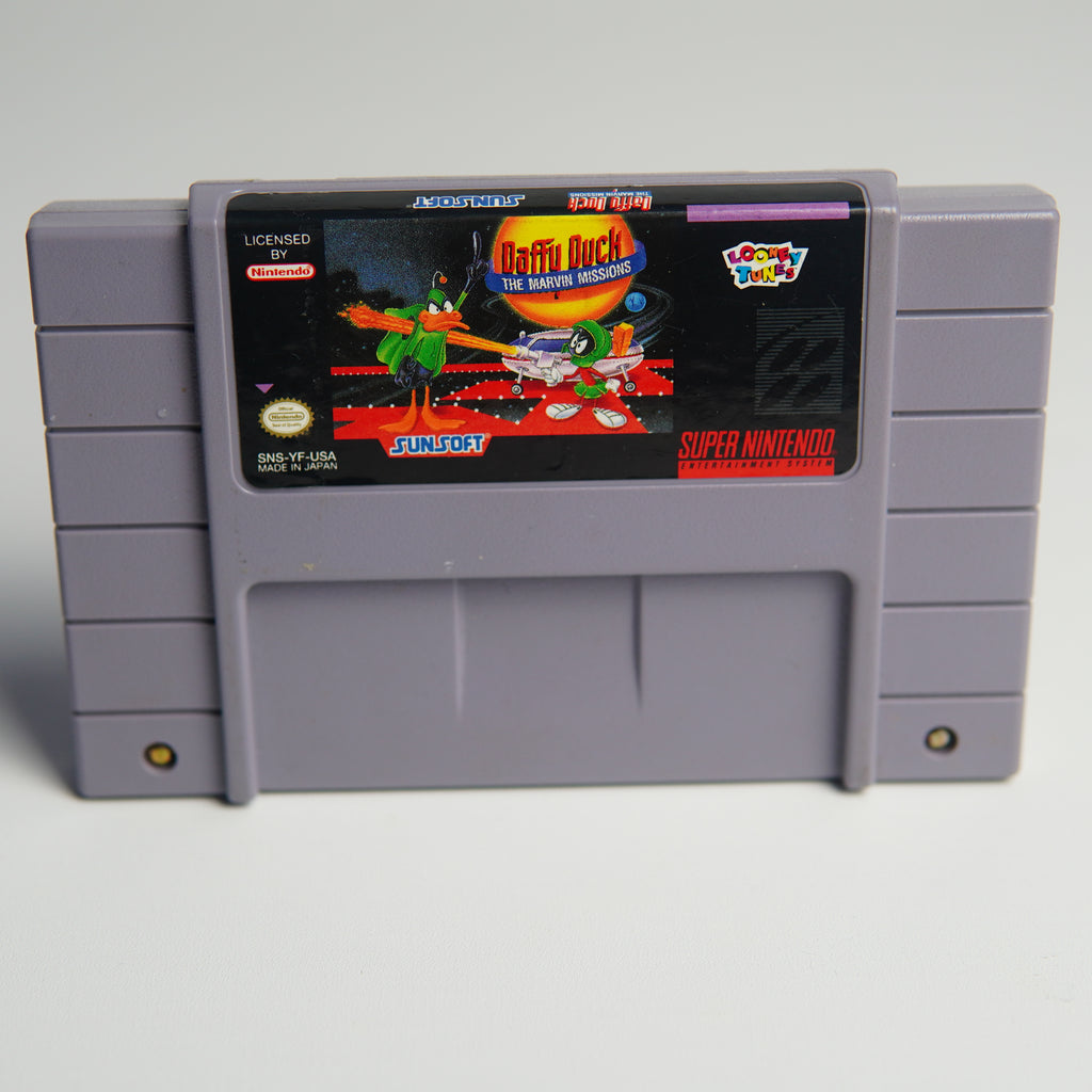 Daffy Duck Marvin Missions - Snes Game