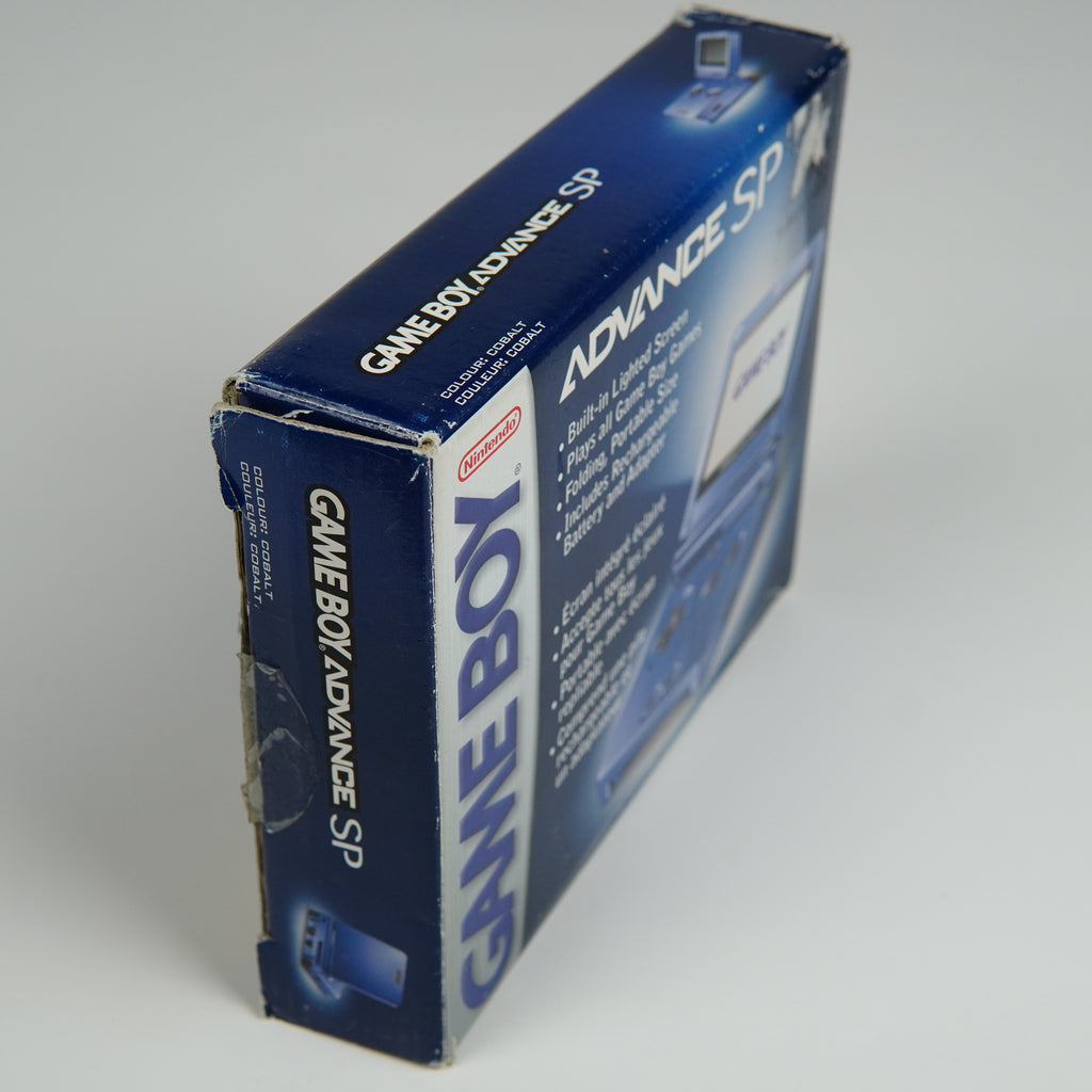 Gameboy Advance Sp Cobalt Blue Complete In Box