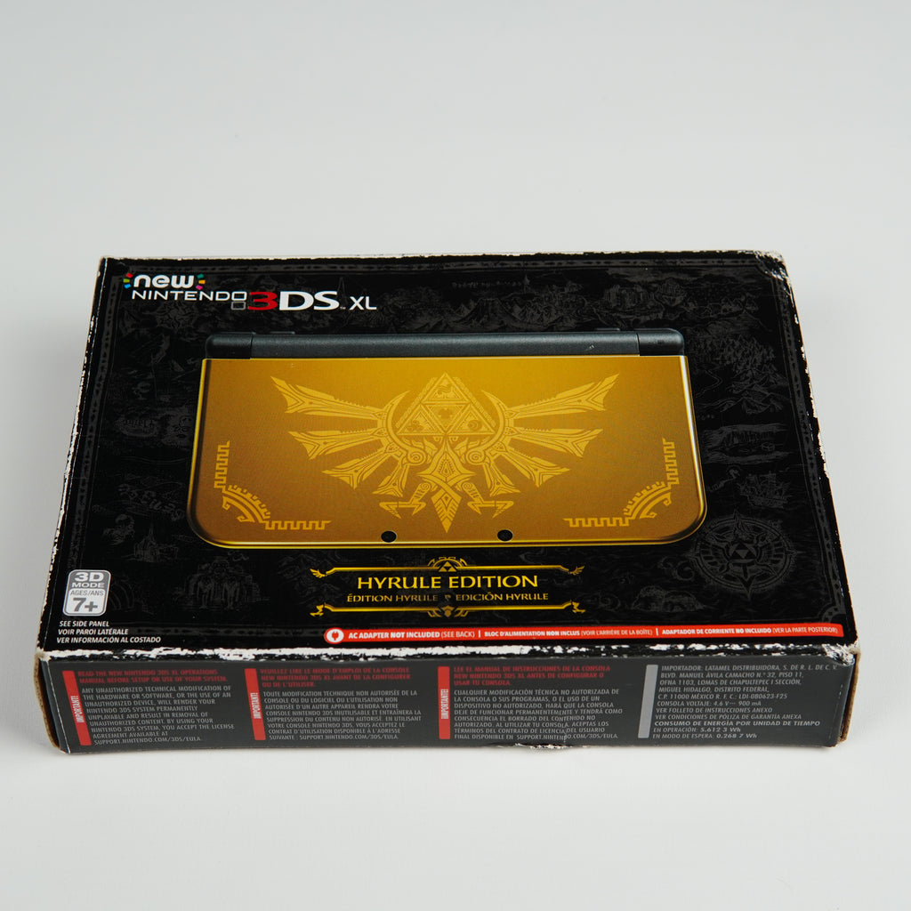 Hyrule Edition - 3DS XL Console / Complete in Box / Includes Game!