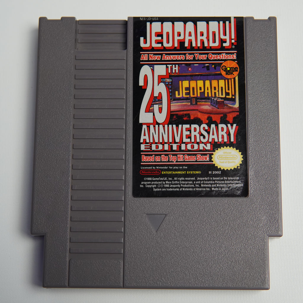 Jeopardy 25th Anniversary - NES Game (Loose)