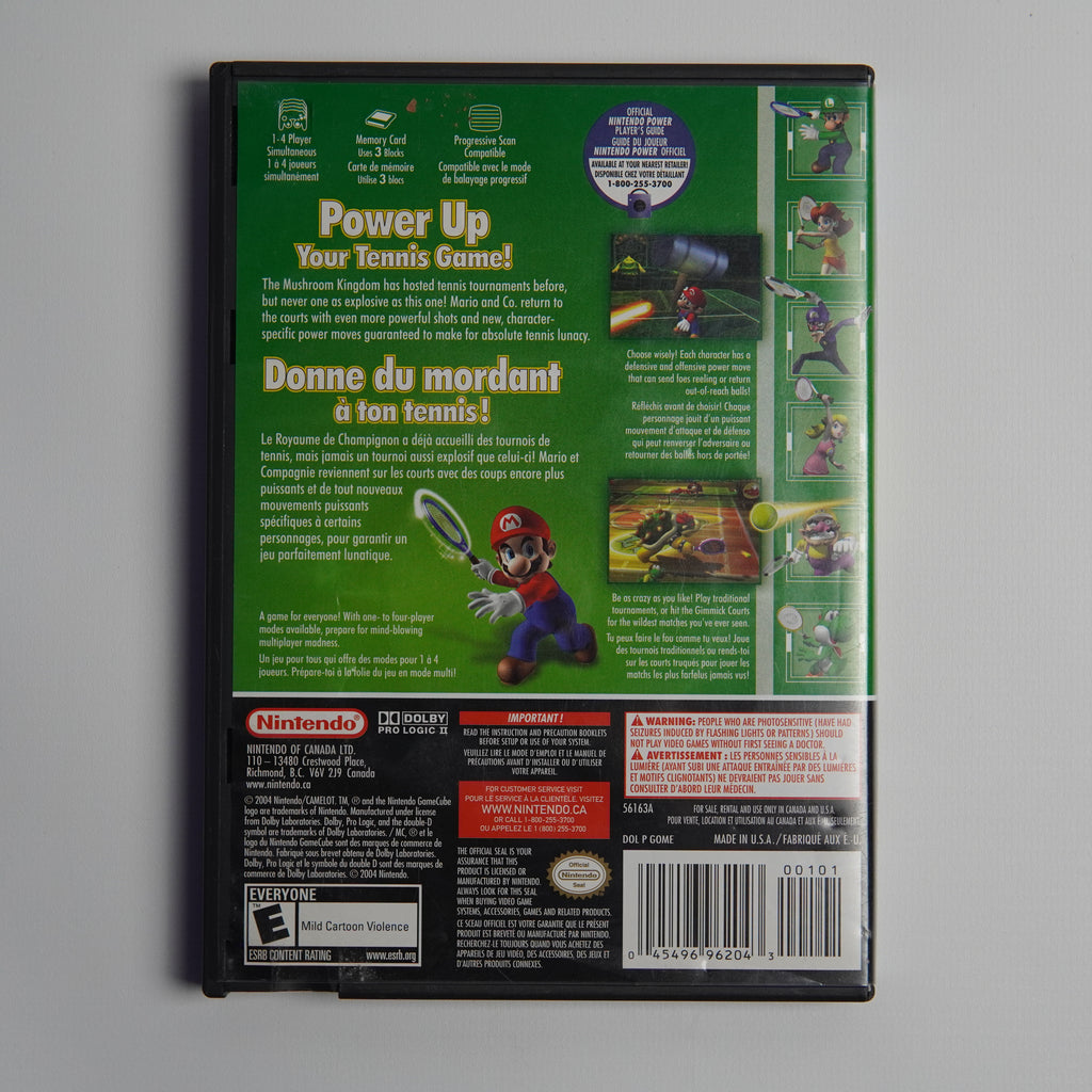 Mario Power Tennis - Gamecube (Complete in Case)