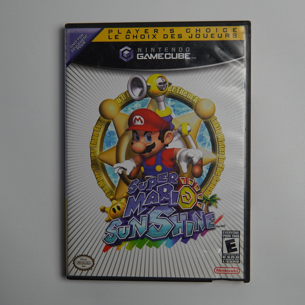 Super Mario Sunshine - Players Choice - Gamecube (Complete in Case)