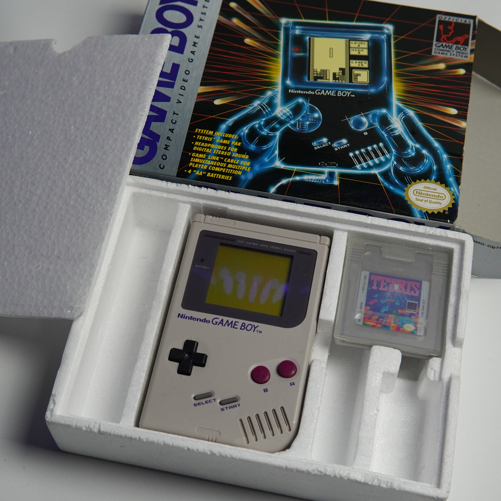 Original Gameboy System with Tetris - Complete in Box