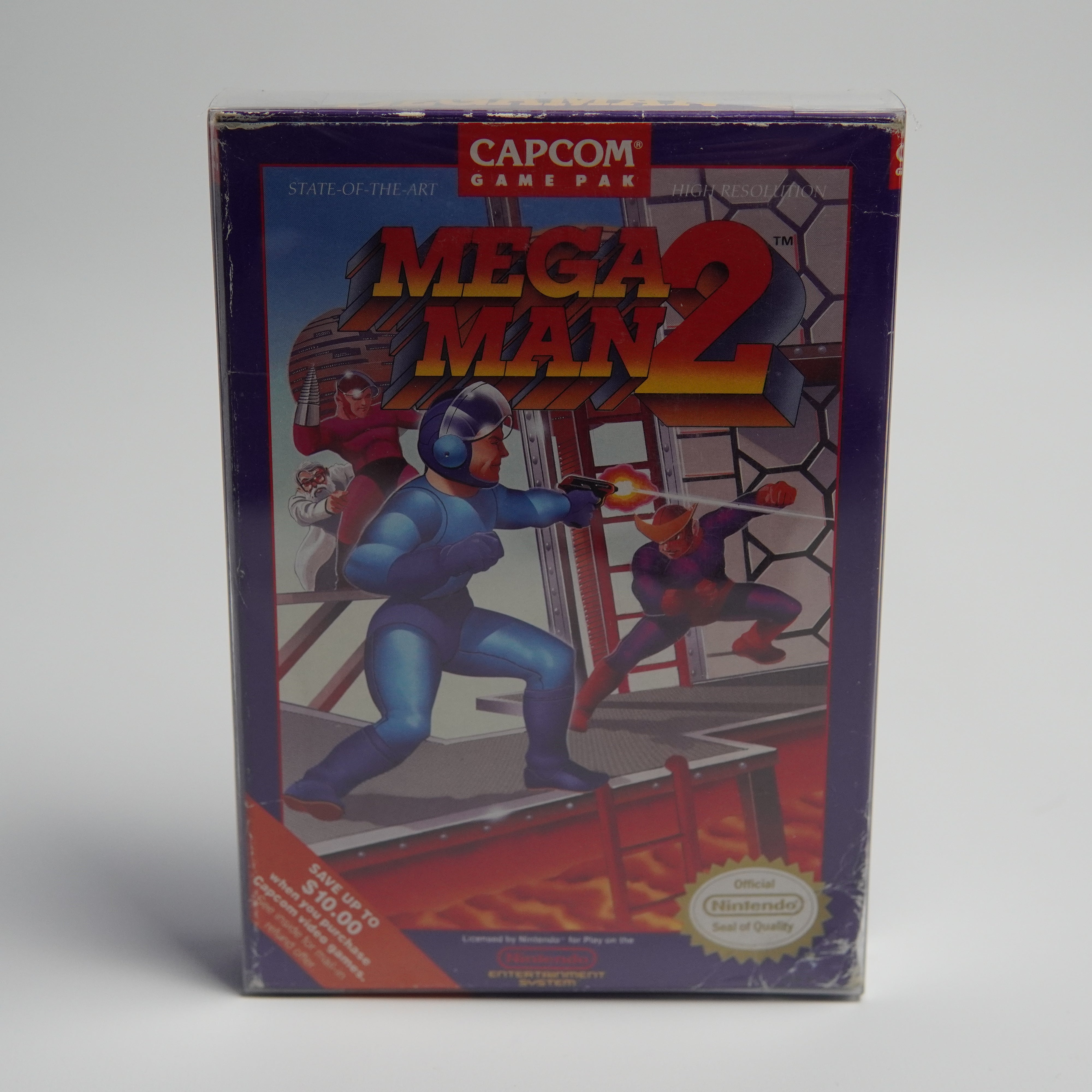 Mega man on sale 2 box