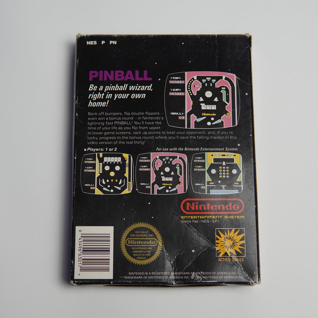 Pinball - NES (Complete in Box)