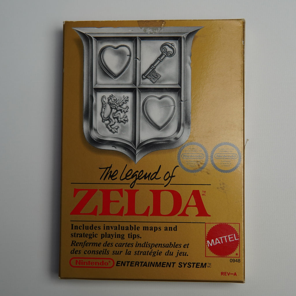 The Legend of Zelda - NES (Complete in Box)