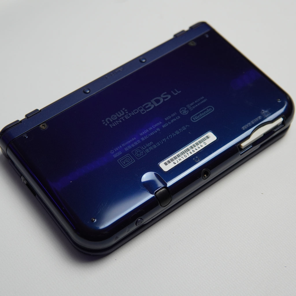 Nintendo 3DS XL LL (Metallic Blue) - Complete in Box