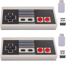 Load image into Gallery viewer, 8 Bit Retro Gamepad  - Wired or Wireless + Adapters